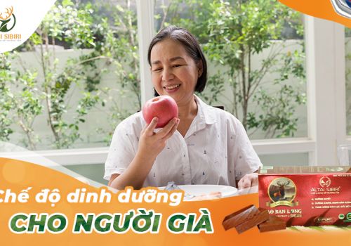 CHẾ ĐỘ ĂN UỐNG ĐẢM BẢO SỨC KHỎE NGƯỜI CAO TUỔI