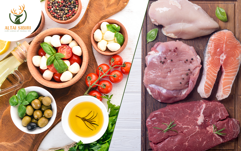 thực phẩm có màu cho người thiếu máu